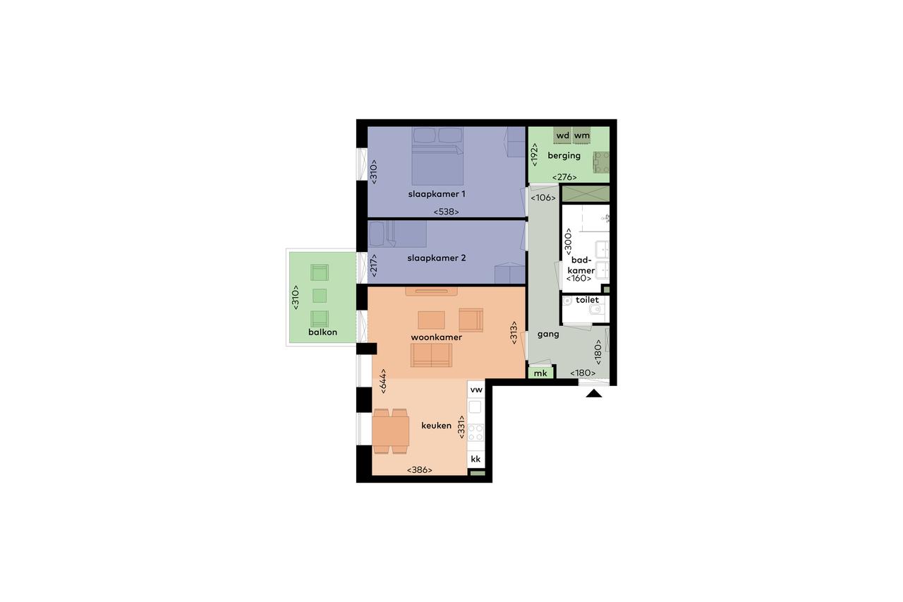 Energy-efficient 3-room apartment in Diemen - Image 9