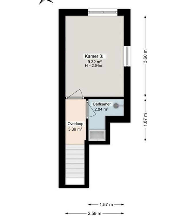 Studentenkamer met tuin in Tuinwijk - Afbeelding 13