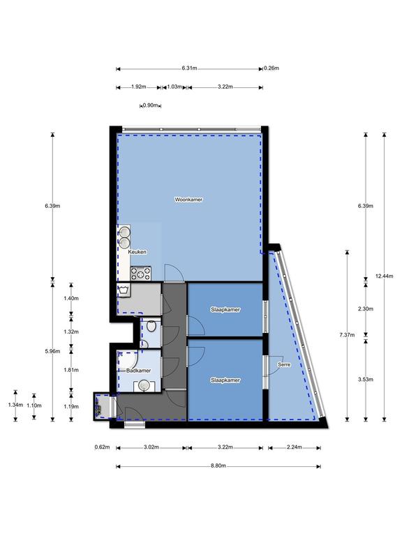 Gemeubileerd appartement Wijnhaven - Afbeelding 19