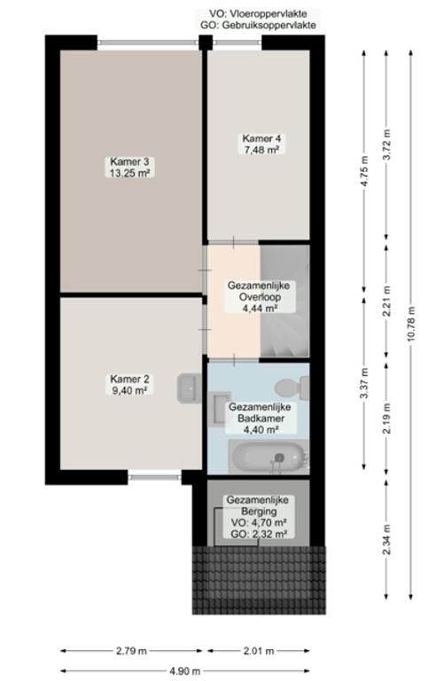 Student Room (9m²) in Kostverloren - Image 7