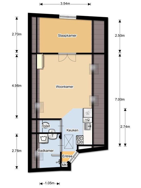 Appartement in oud museum van Alkmaar - Afbeelding 18