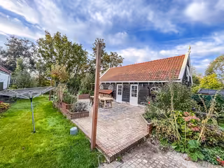 Tijdelijk huis met 700m2 tuin bij de Zaanse Schans