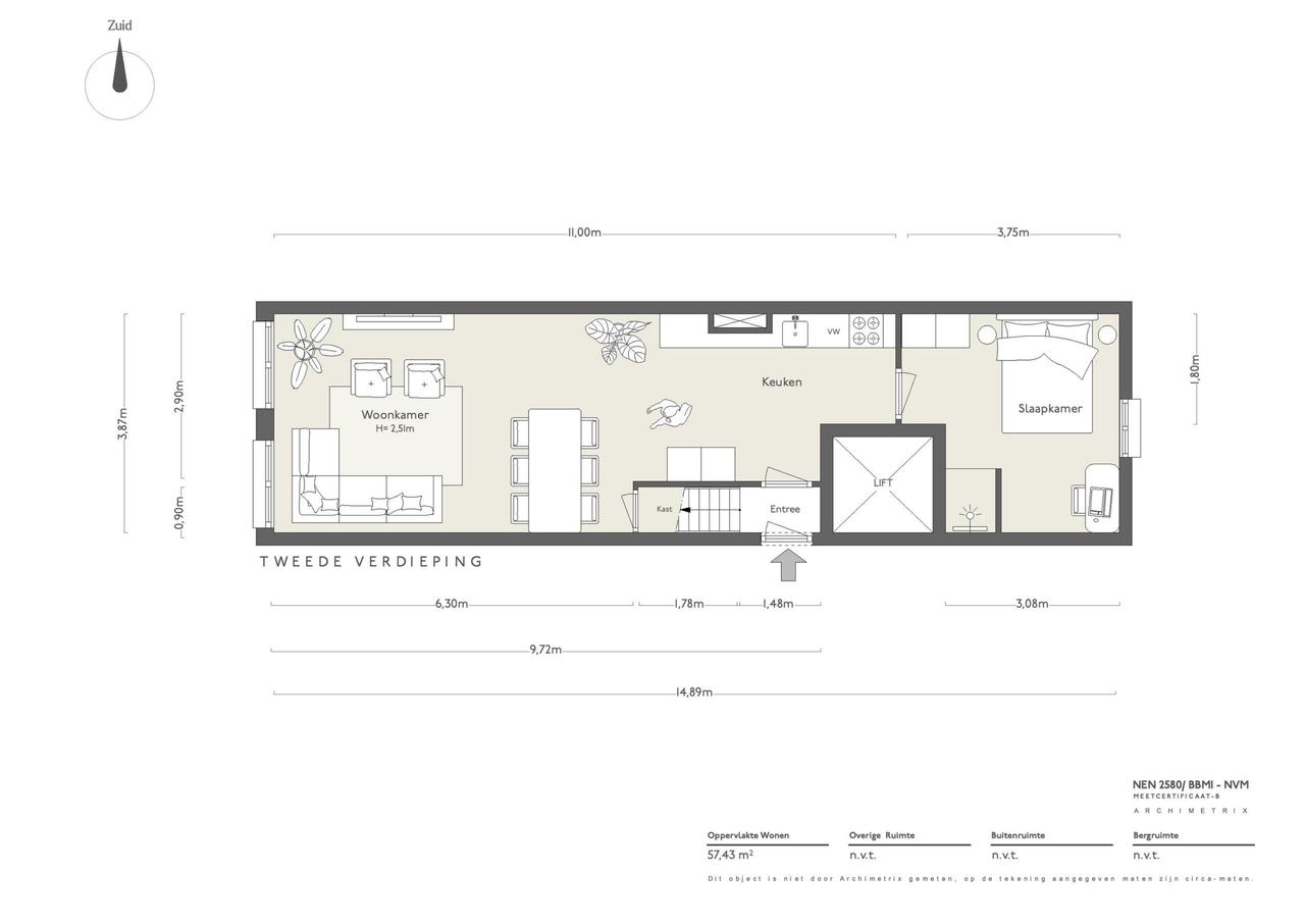 3-slaapkamerappartement met terras aan de gracht - Afbeelding 1