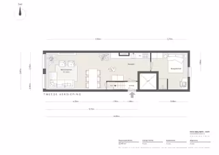 3-slaapkamerappartement met terras aan de gracht