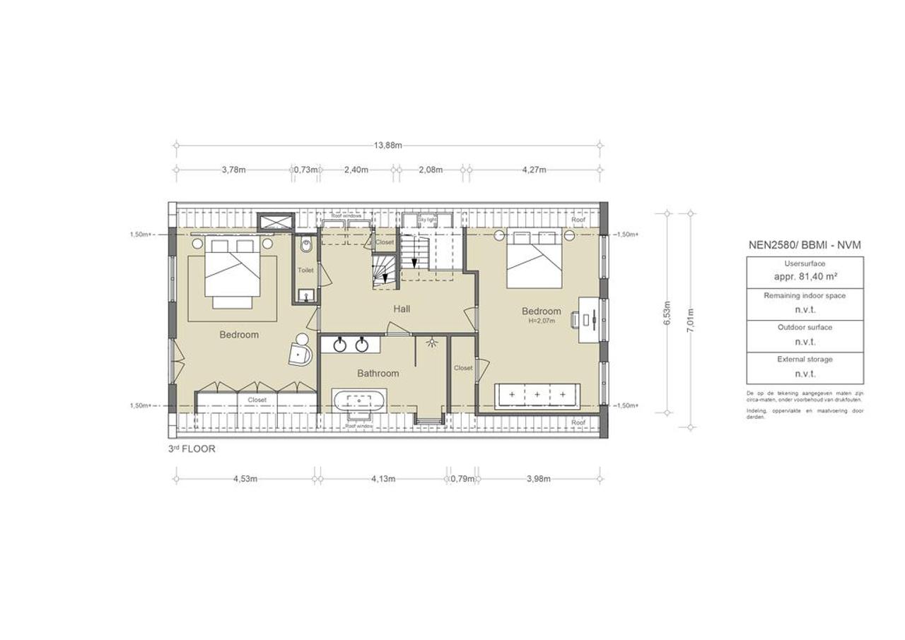 253 m² appartement aan de Keizersgracht - Afbeelding 3