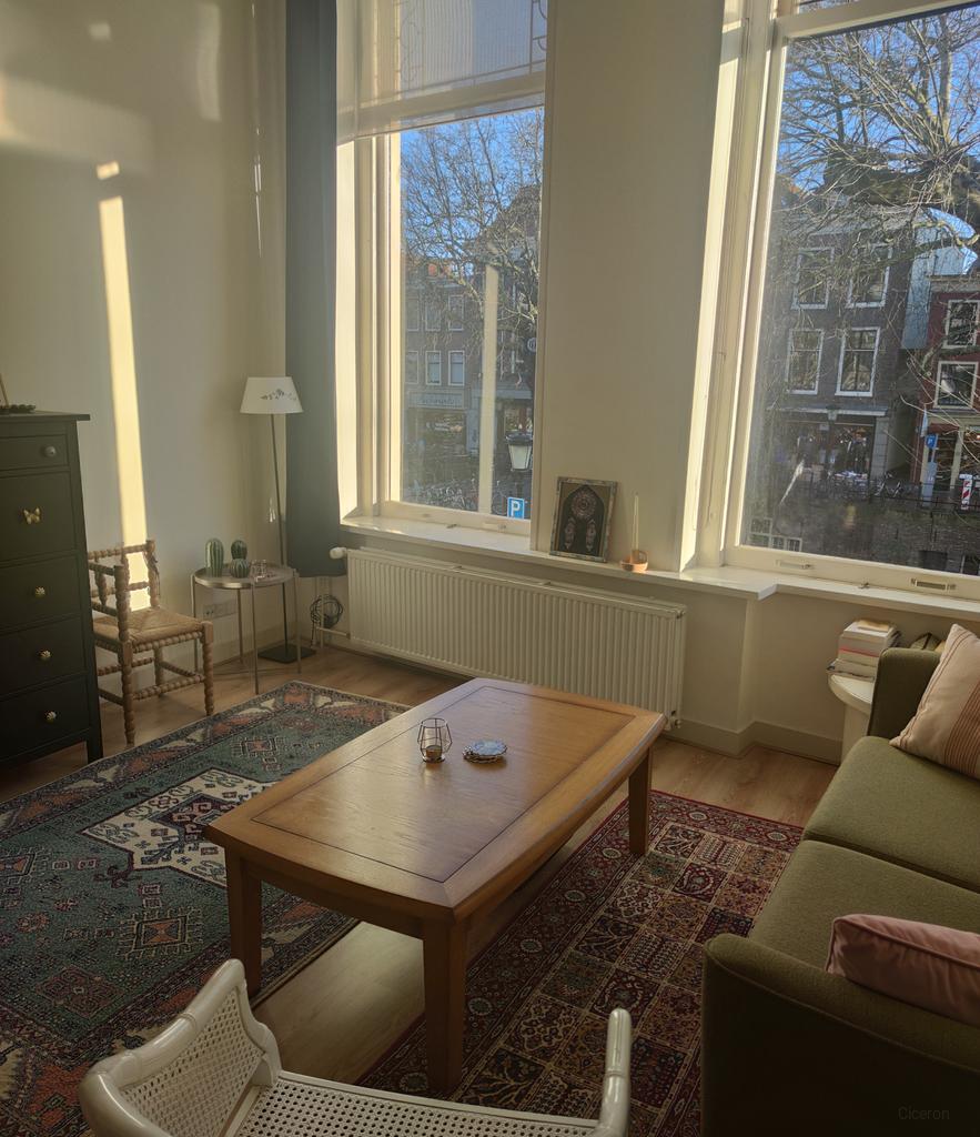 Lichte studio (28m²) aan de Oudegracht - Afbeelding 1