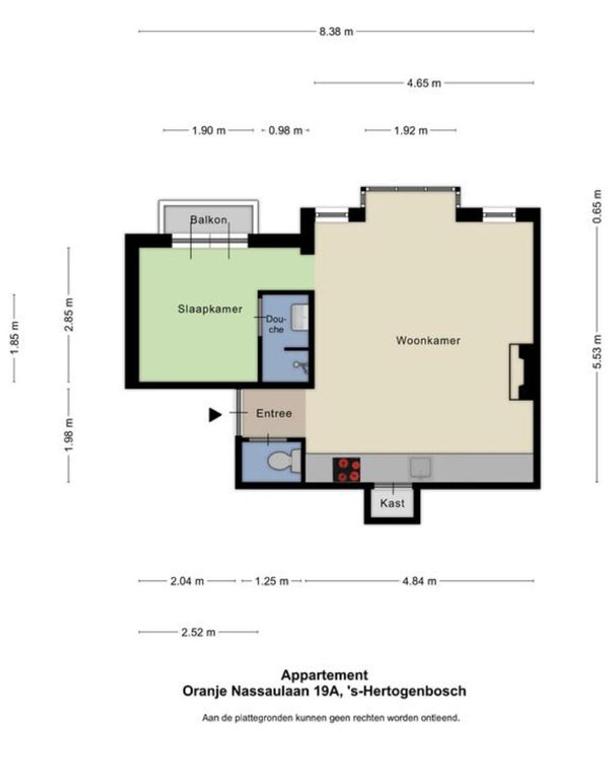 Furnished apartment with high ceilings in Het Zand - Image 17