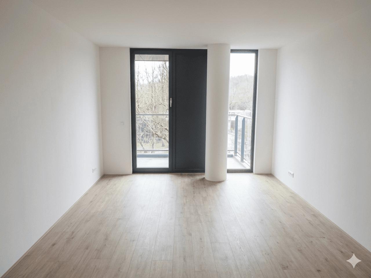 Tweekamerappartement met balkon en gym - Afbeelding 3