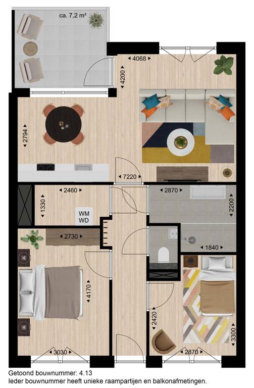 Modern 3-room apartment in the center of Tilburg - Image 9