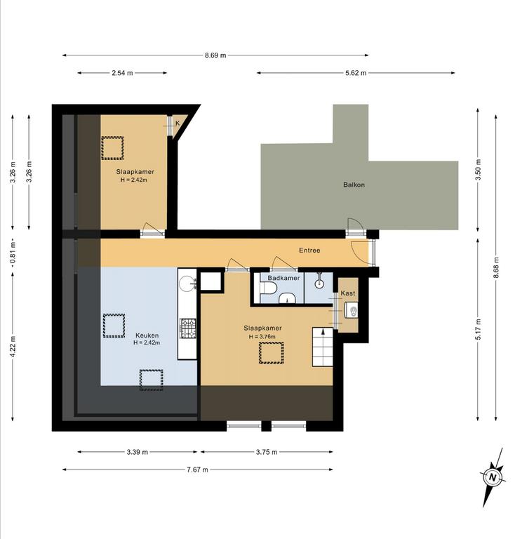 Sustainable A+++ Apartment with Roof Terrace in Erasmuspark - Image 18