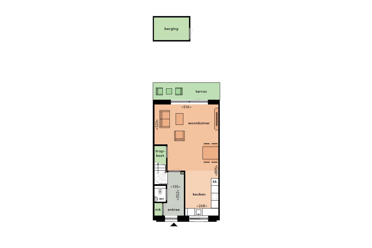 Eengezinswoning van 121m² met tuin en label A++ - Afbeelding 2