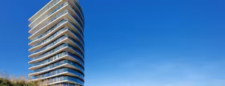 Modern 90m² appartement met zeezicht