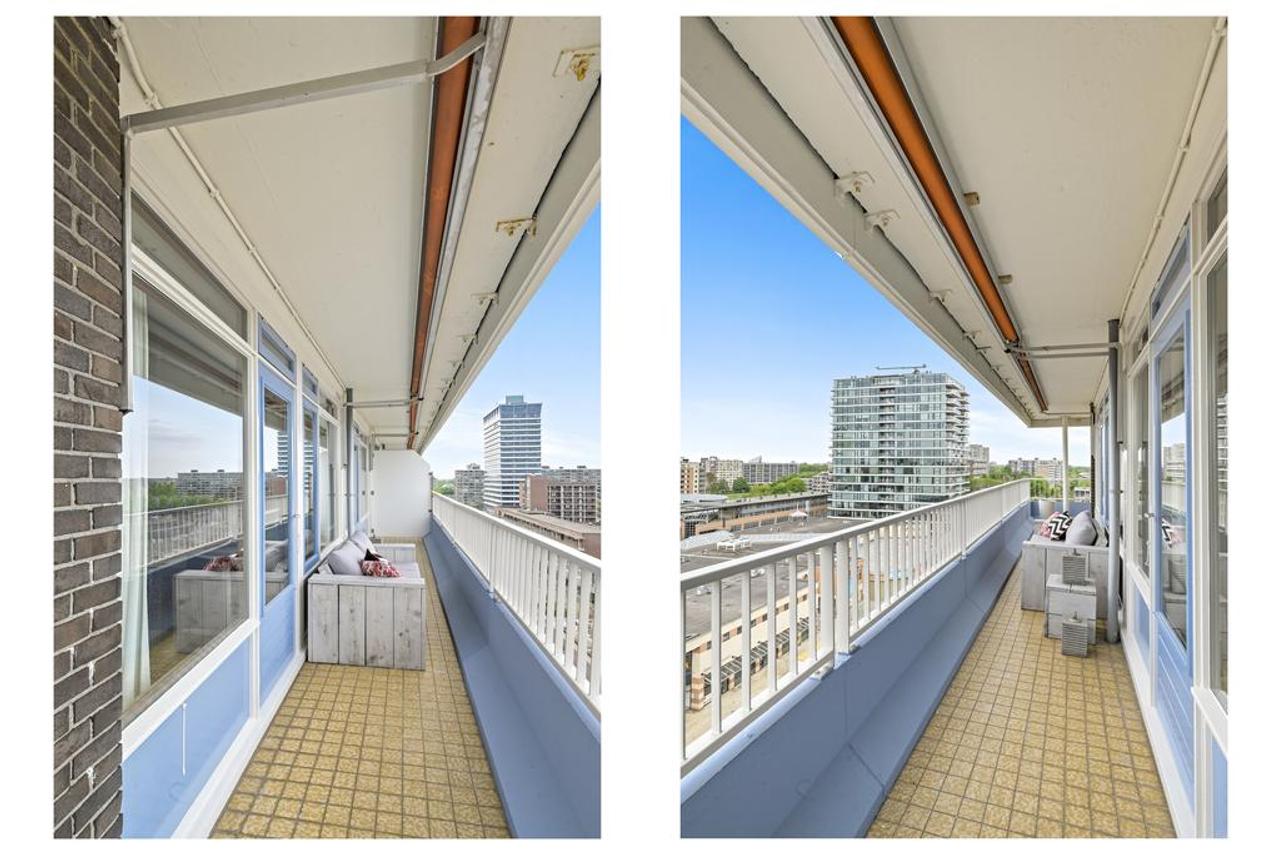Hoekappartement van 89 m² op de 9e verdieping - Afbeelding 6