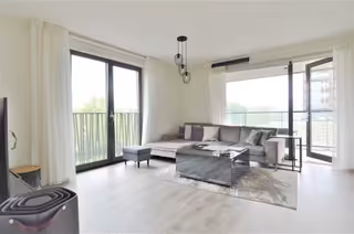 Hoekappartement met groot balkon