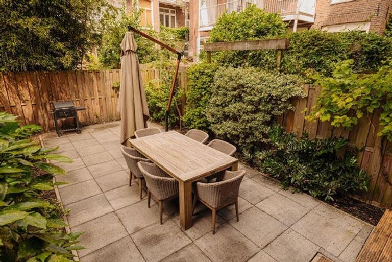 Gemeubileerde benedenwoning met 40m² tuin in Oud-West - Afbeelding 4
