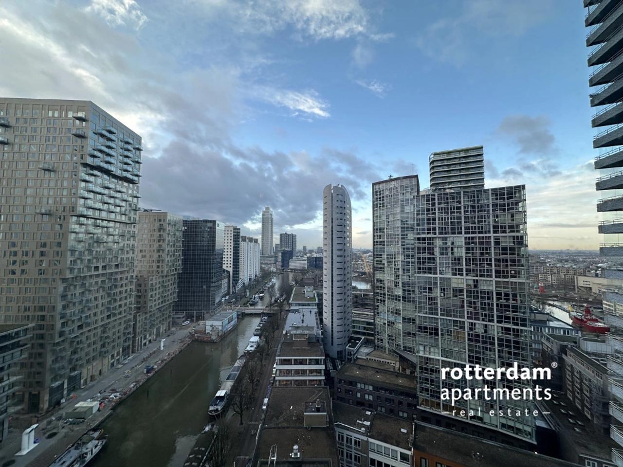 26e verdieping met uitzicht op de Maas - Afbeelding 14