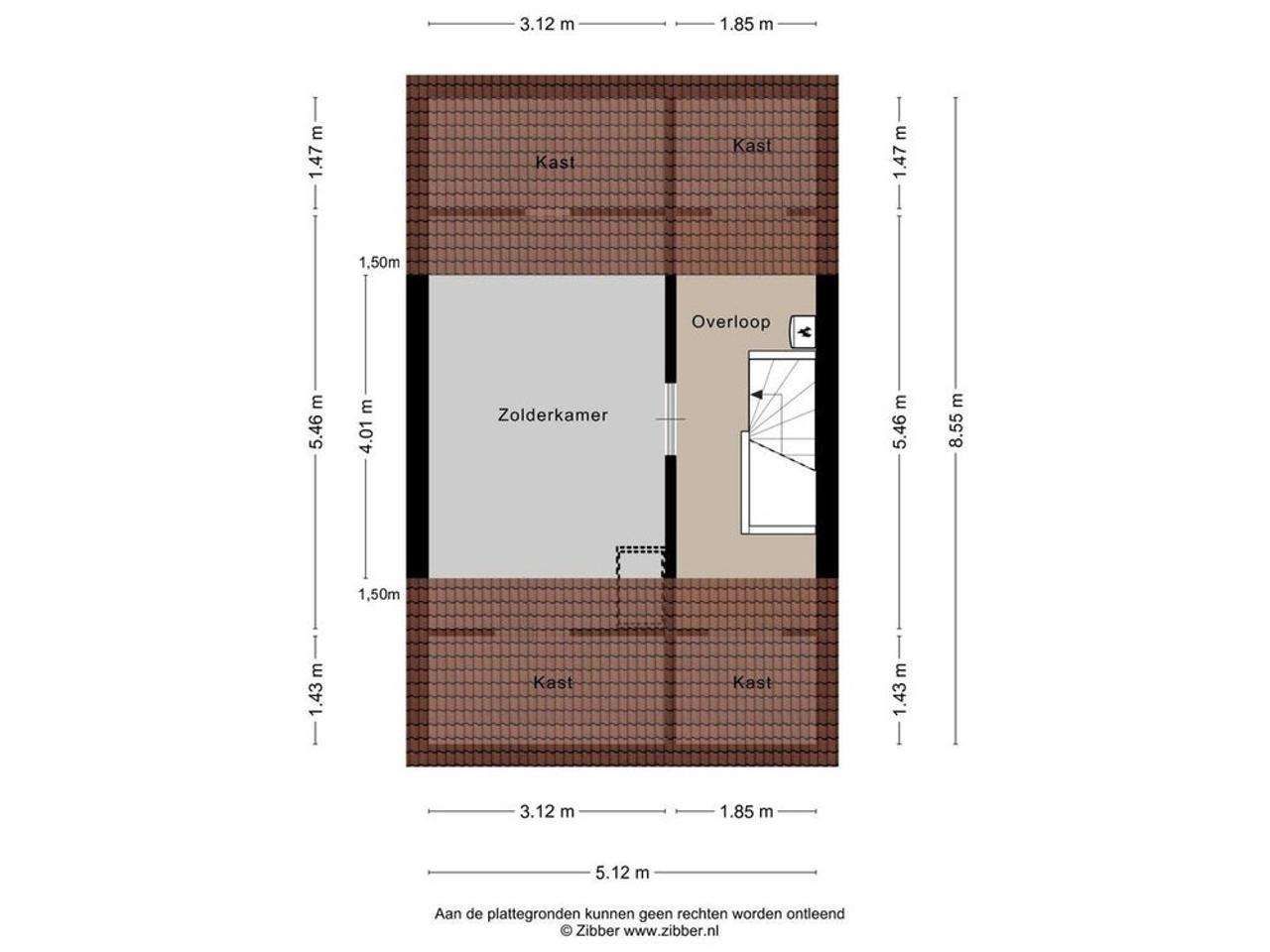 4-slaapkamer huis met tuin - Afbeelding 12