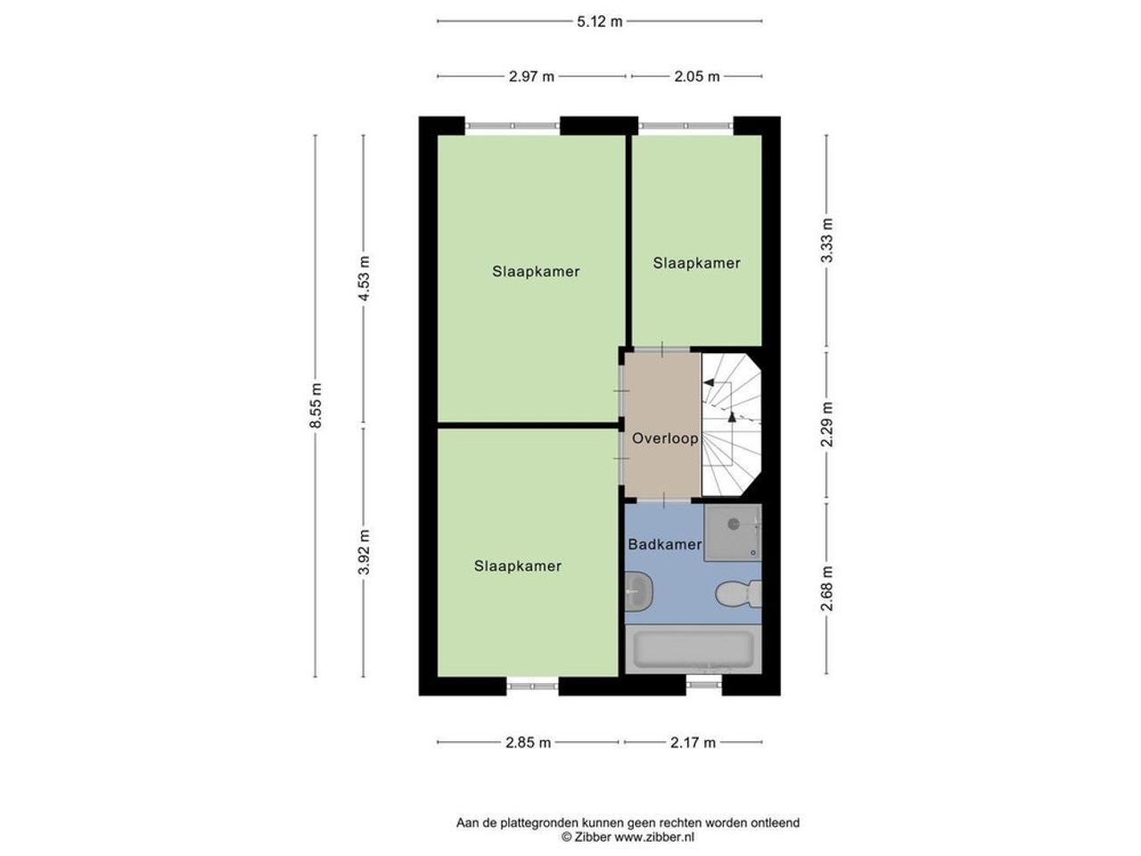 4-slaapkamer huis met tuin - Afbeelding 11