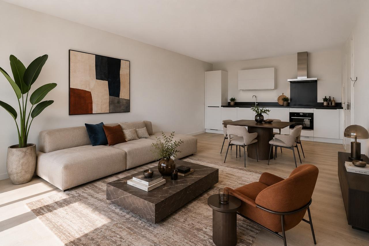 1-bedroom apartment with balcony in Cartesius - Image 4