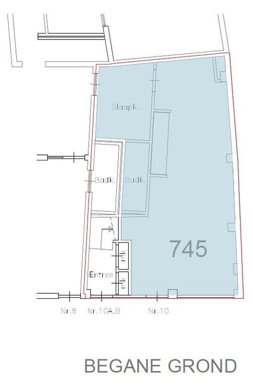 2-kamer appartement met tuin in Leiden - Afbeelding 12