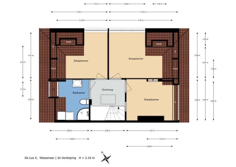 Semi-detached house with garden and garage - Image 22