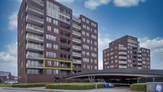 Appartement met loggia in Reitdiephaven