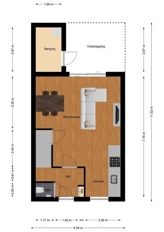 Vernieuwde tussenwoning met tuin op het zuiden in Heugem - Afbeelding 23
