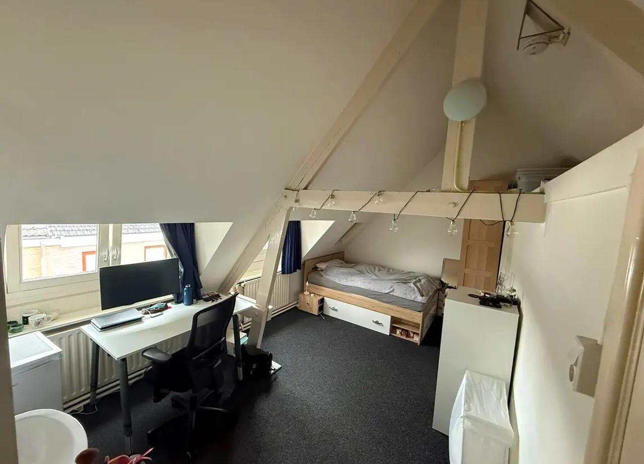 Studentenkamer van 17 m2 met dakterras - Afbeelding 9