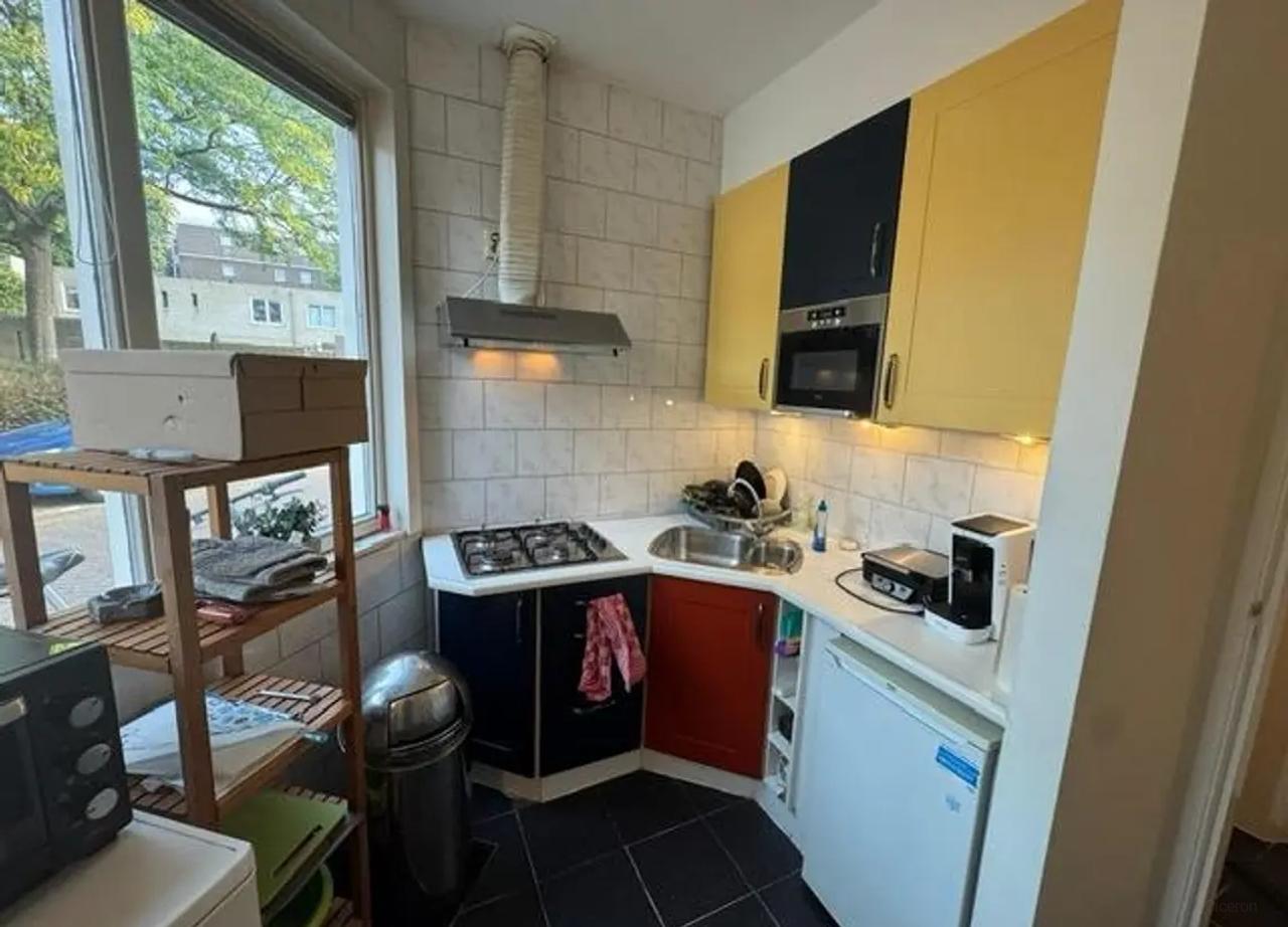 Studentenkamer van 17 m2 met dakterras - Afbeelding 11
