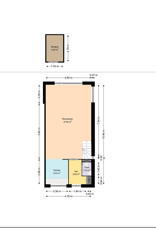 132 m² herenhuis met tuin in Empel - Afbeelding 22