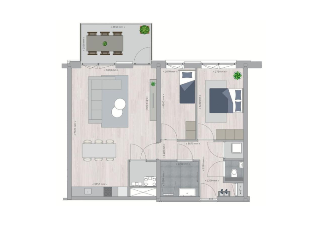 3-kamerappartement met terras in D'Ekker - Afbeelding 17