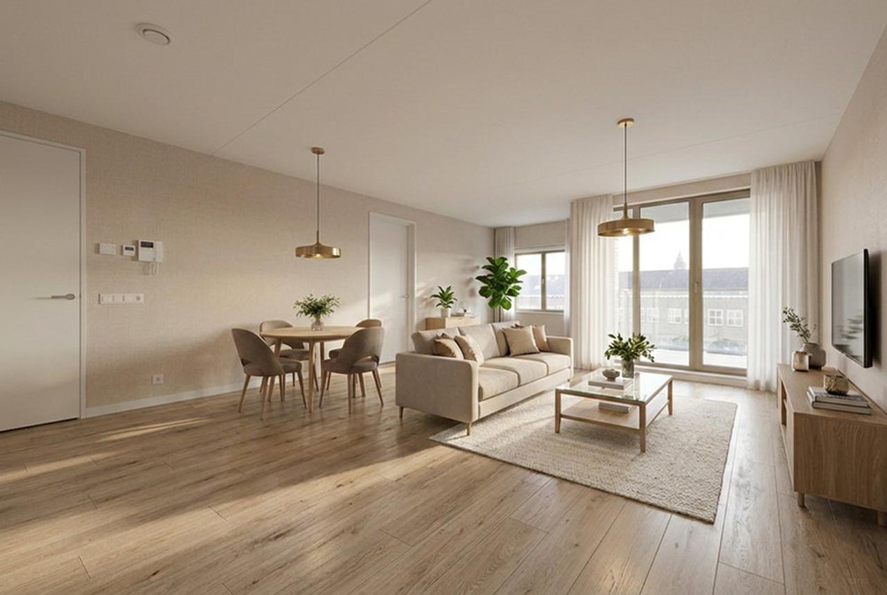 77 m² appartement met balkon in De Bergen - Afbeelding 2
