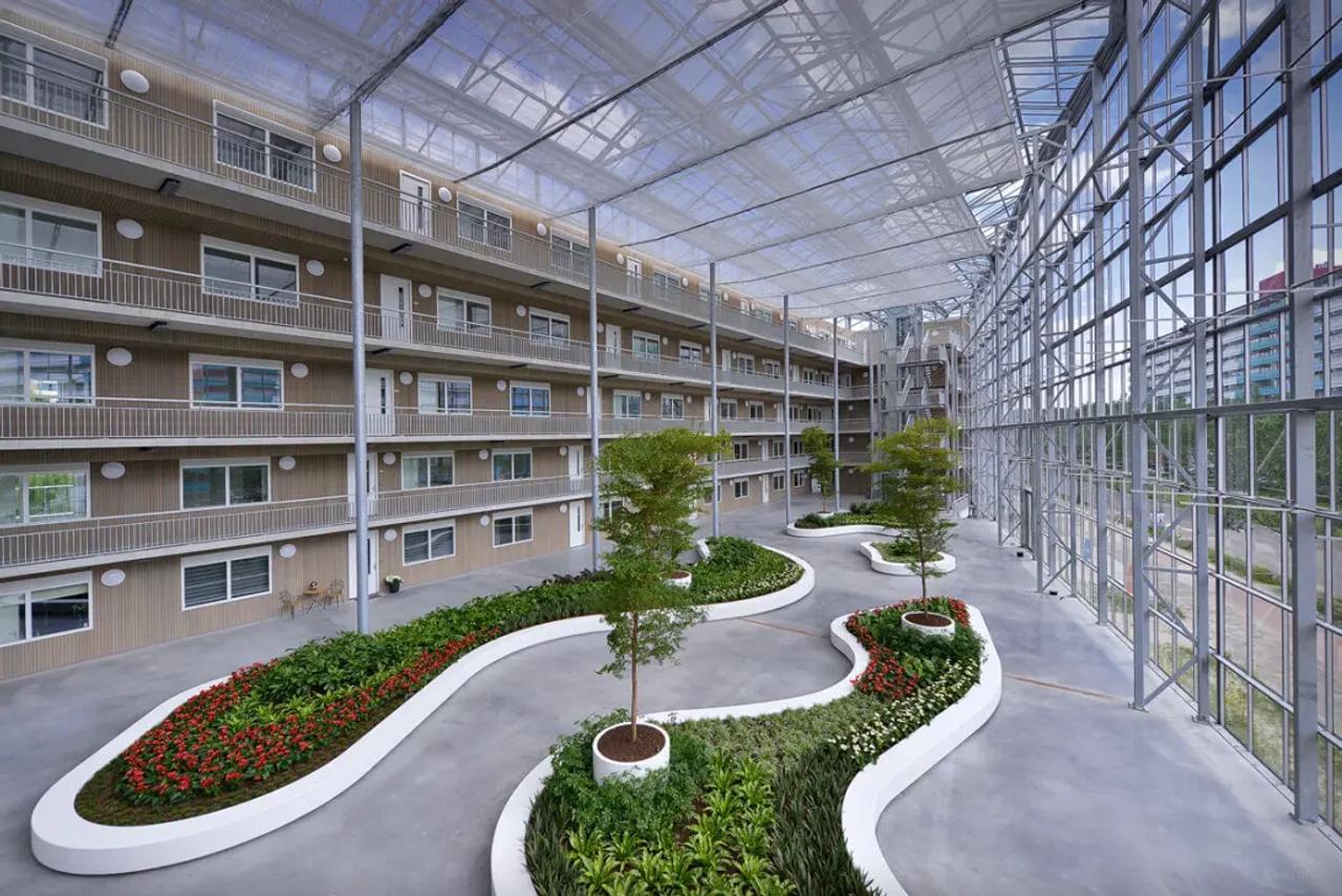 85 m2 appartement met terras in Futura - Afbeelding 2