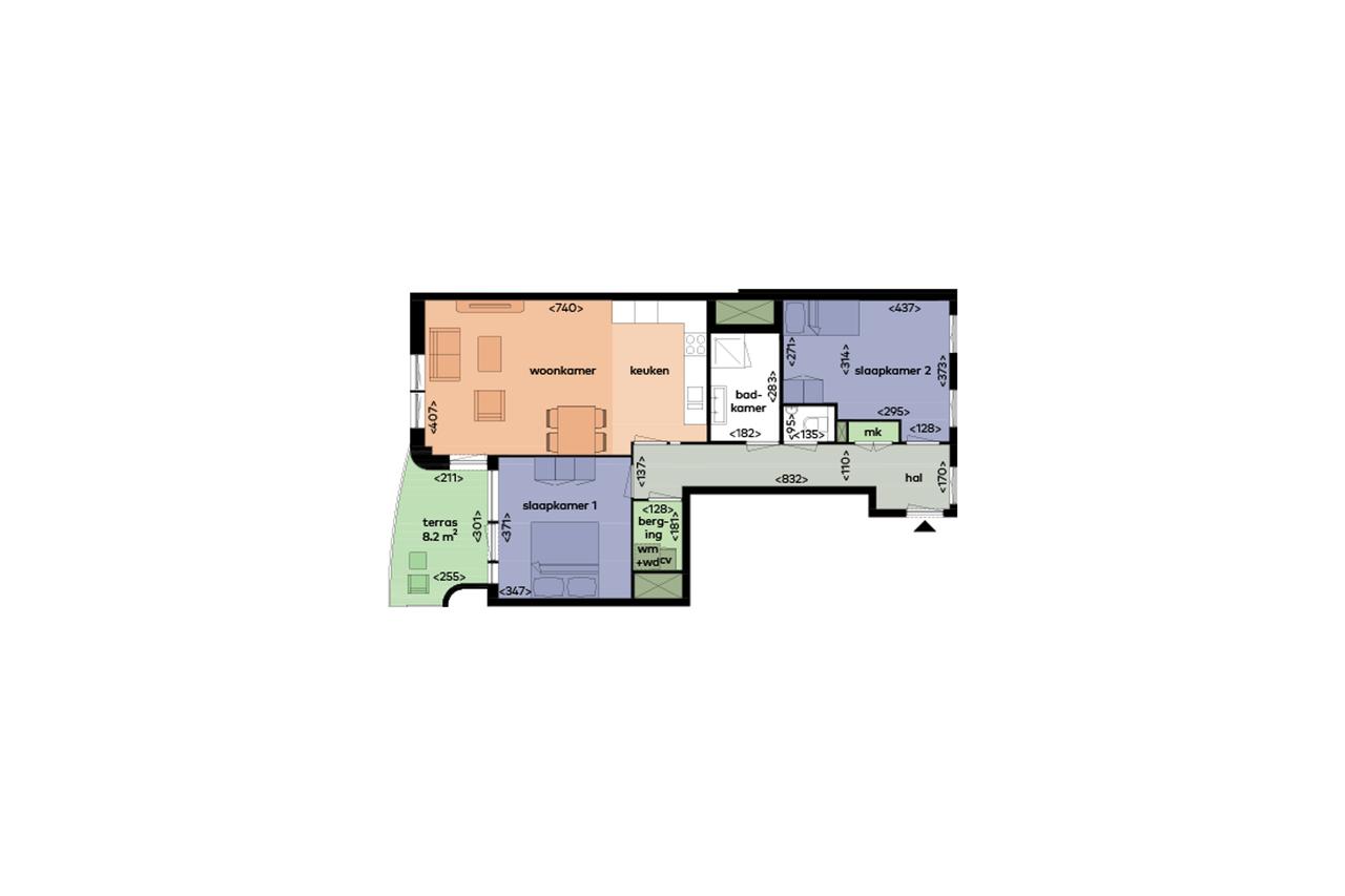 Bright 3-room apartment in Leidsche Rijn - Image 5