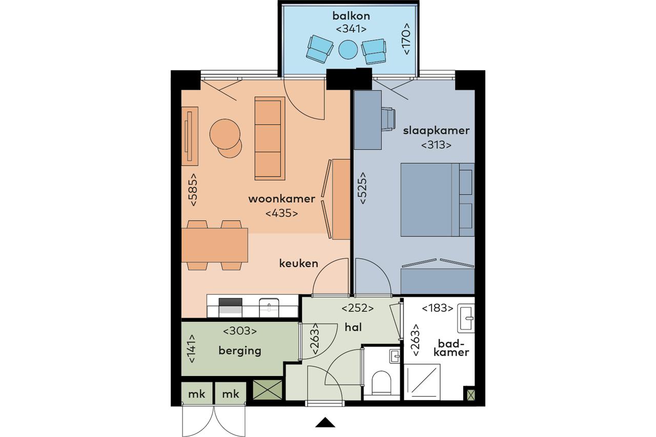 Nieuw 60m² hoekappartement Osdorp - Afbeelding 21