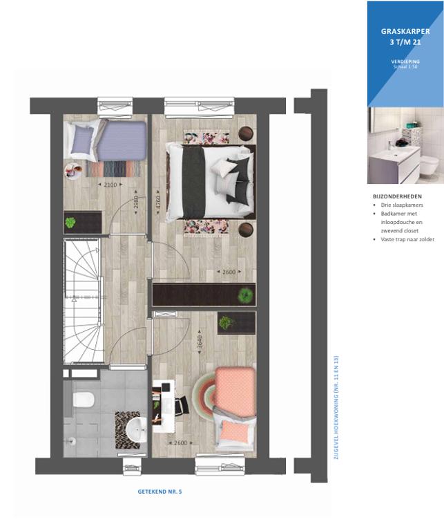 Energiezuinige tussenwoning in Rossum - Afbeelding 3