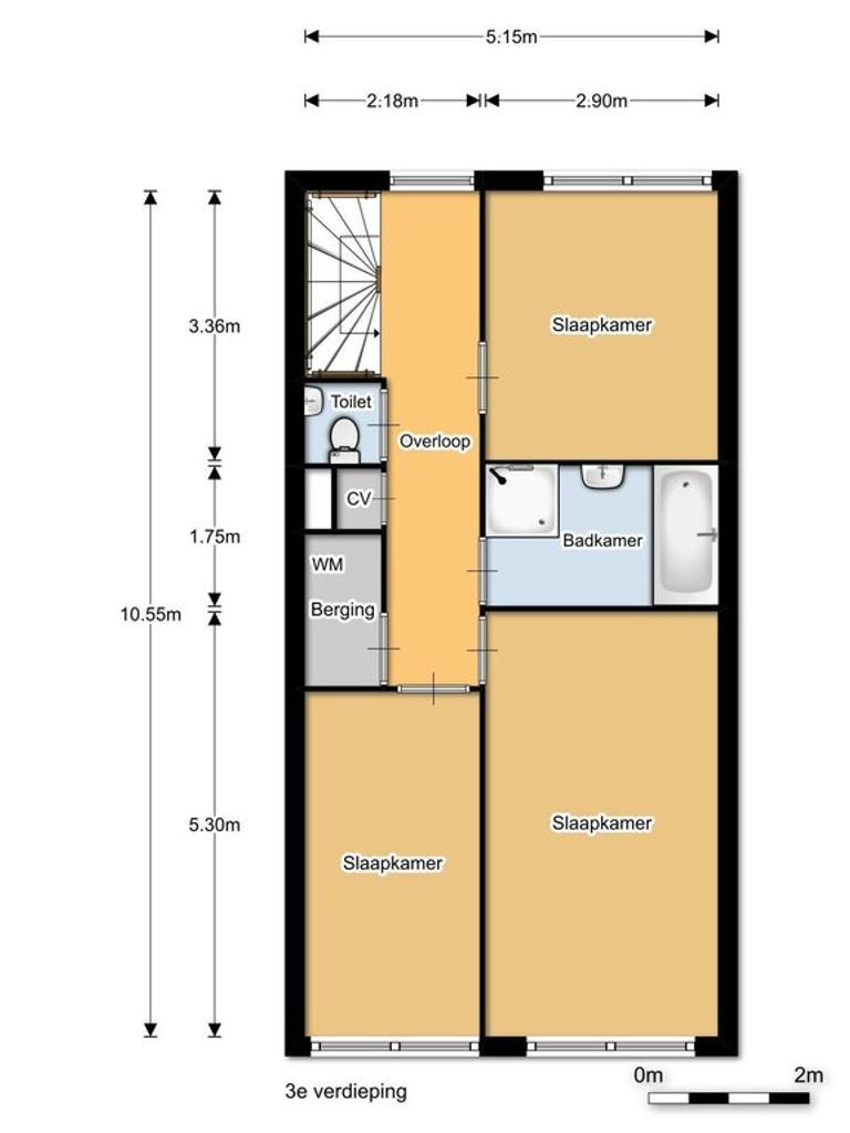 Maisonette met zonnig terras in Westerpark - Afbeelding 24