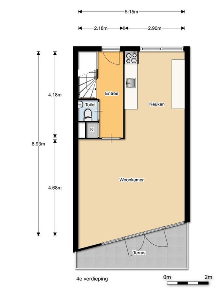 Maisonette met zonnig terras in Westerpark - Afbeelding 25