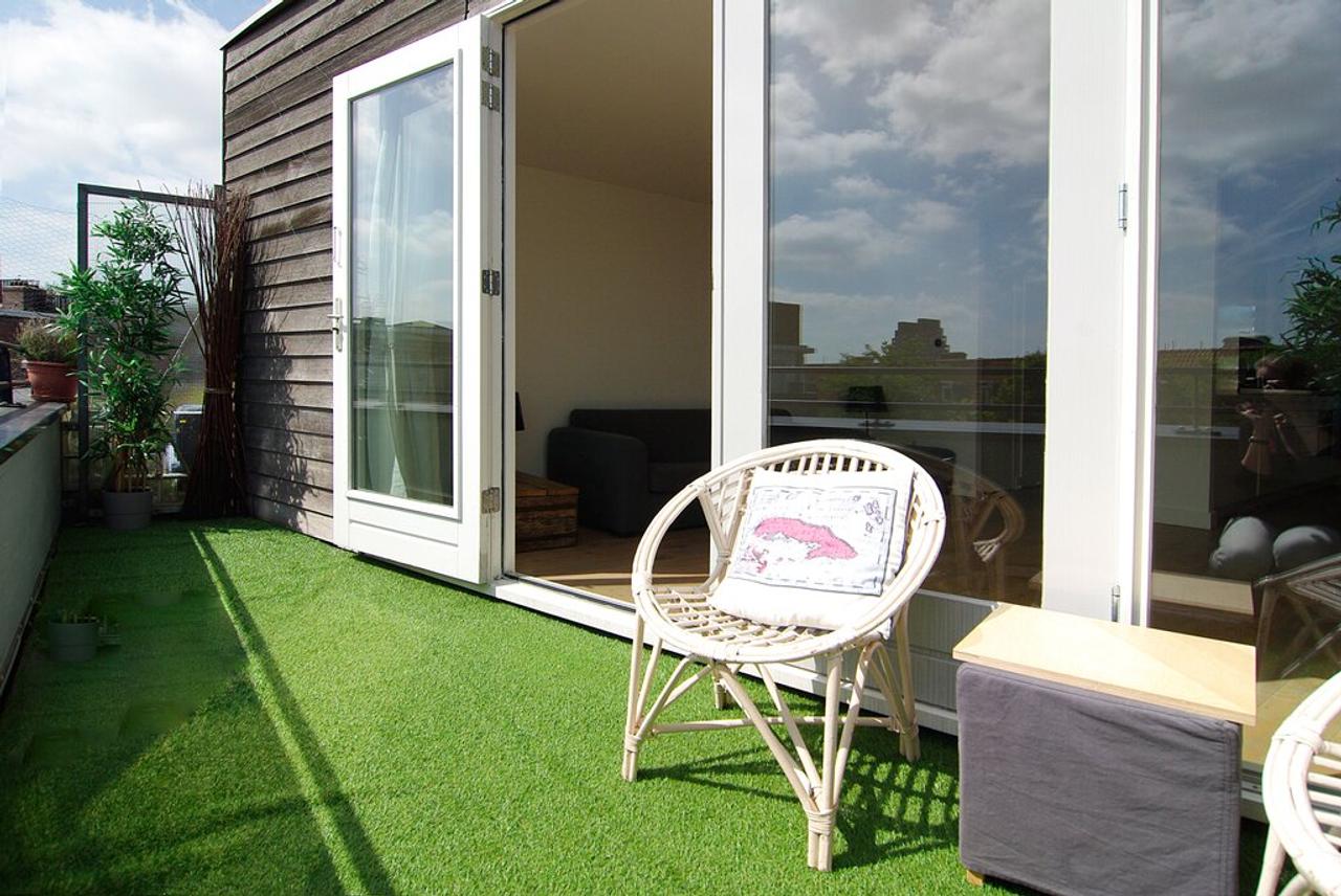 Maisonette met zonnig terras in Westerpark - Afbeelding 21
