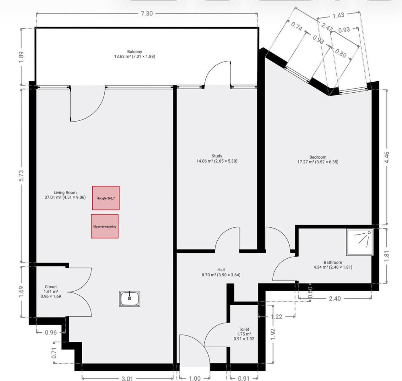 Furnished 89m² apartment in Cool - Image 7