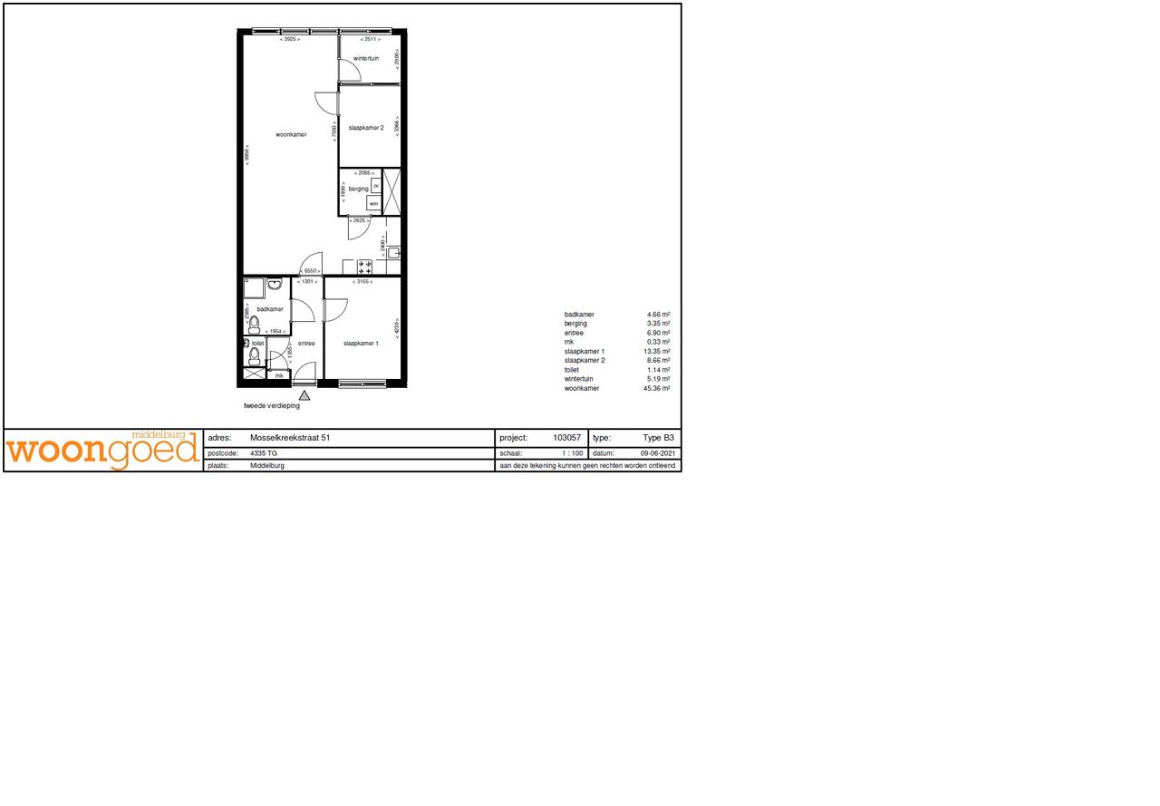 93 m2 appartement met lift in Stromenwijk - Afbeelding 15