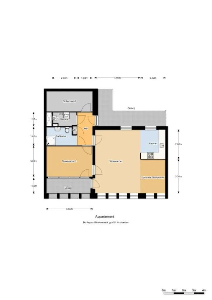 81 m² with balcony in Czaar Peterbuurt - Image 7