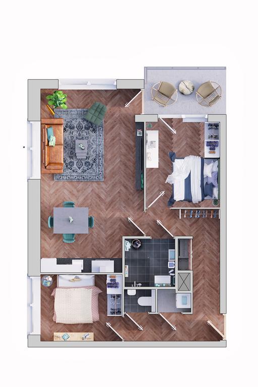 3-kamerappartement met balkon op IJburg - Afbeelding 8