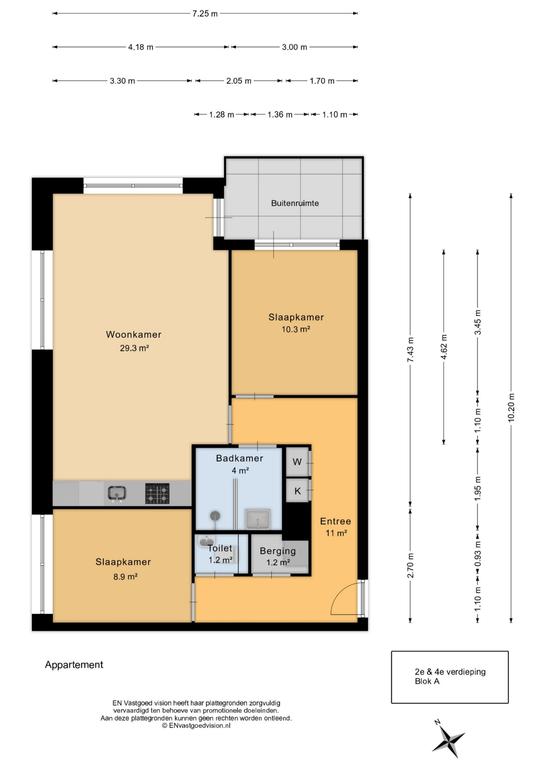 3-kamerappartement met balkon op IJburg - Afbeelding 9