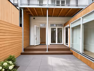 2-slaapkamerappartement met tuin in Oost