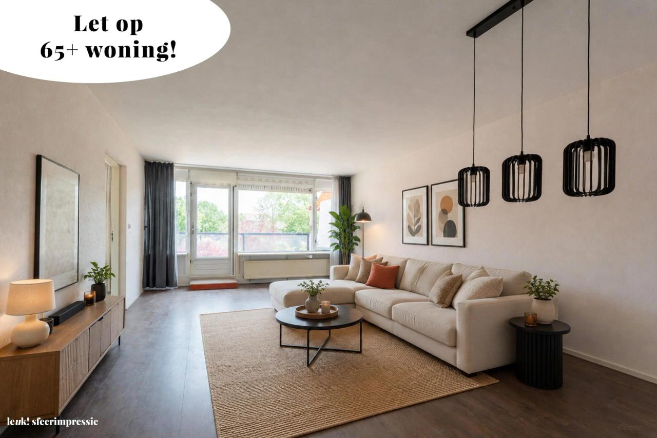 84 m2 appartement met groot balkon - Afbeelding 1