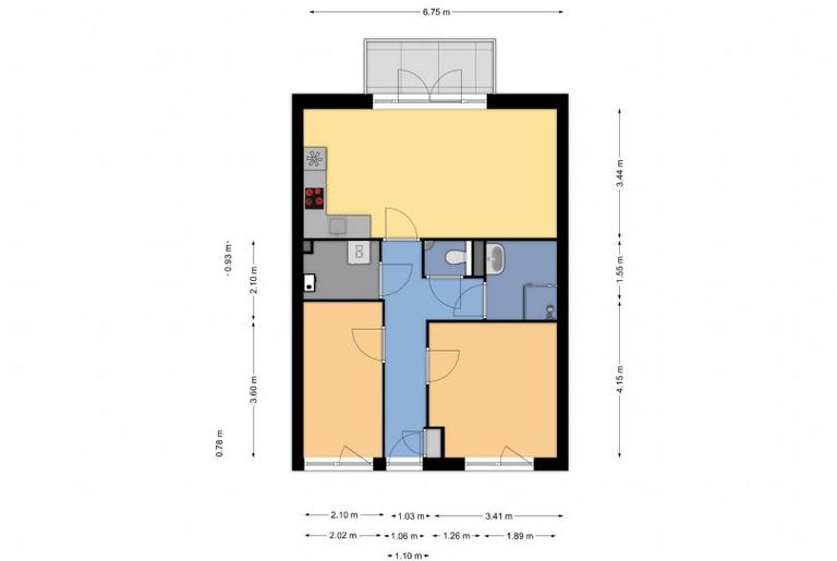 3-kamerappartement op ENKA met balkon - Afbeelding 9