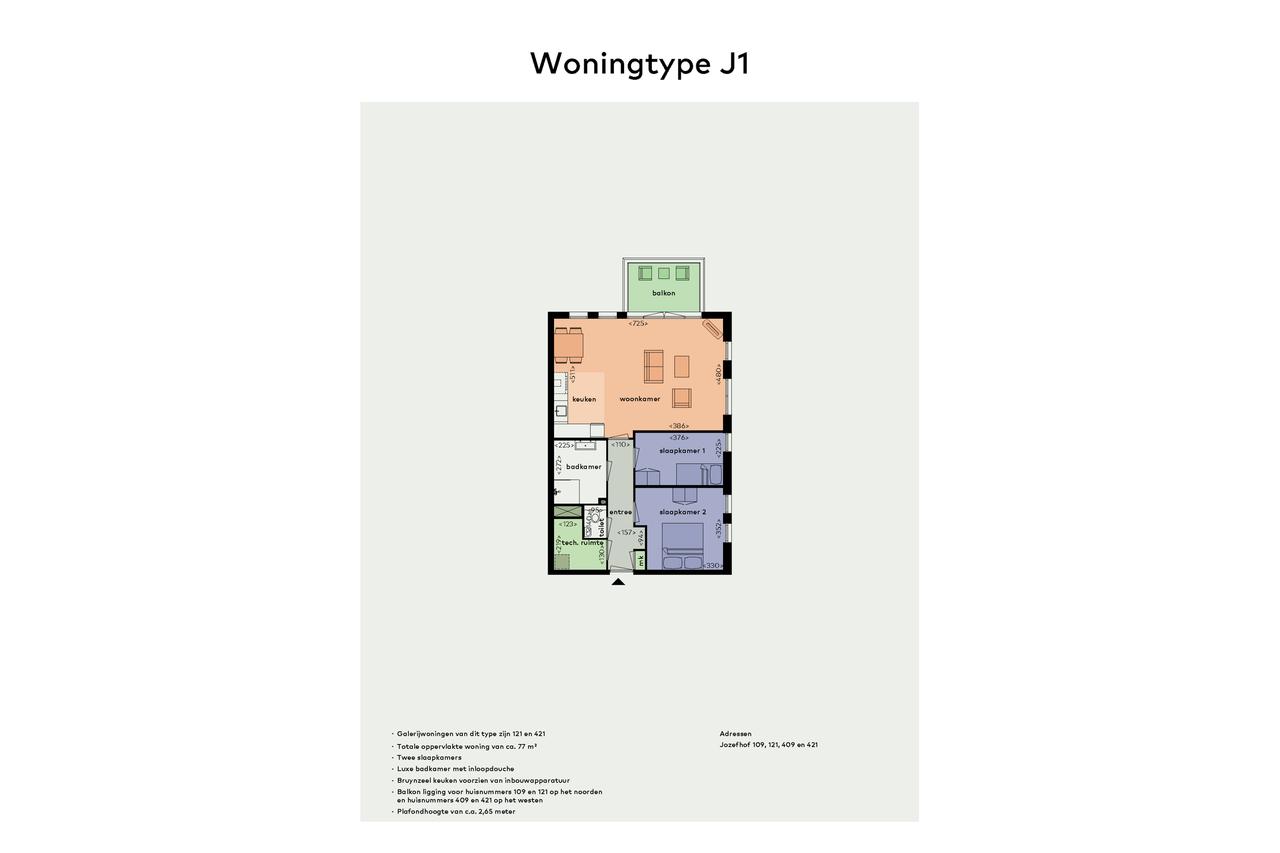 3-kamerappartement met balkon in Gouda - Afbeelding 3