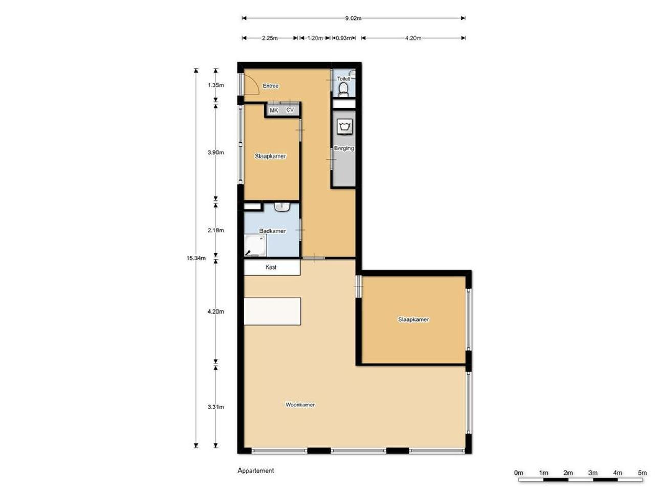 101 m2 hoekappartement met uitzicht op het IJmeer - Afbeelding 20