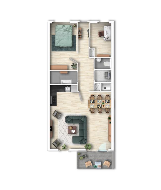 67 m² appartement met balkon in Amsterdam West - Afbeelding 15